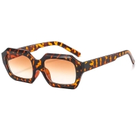 عینک آفتابی زنانه مدل Semi Transparent Leopard